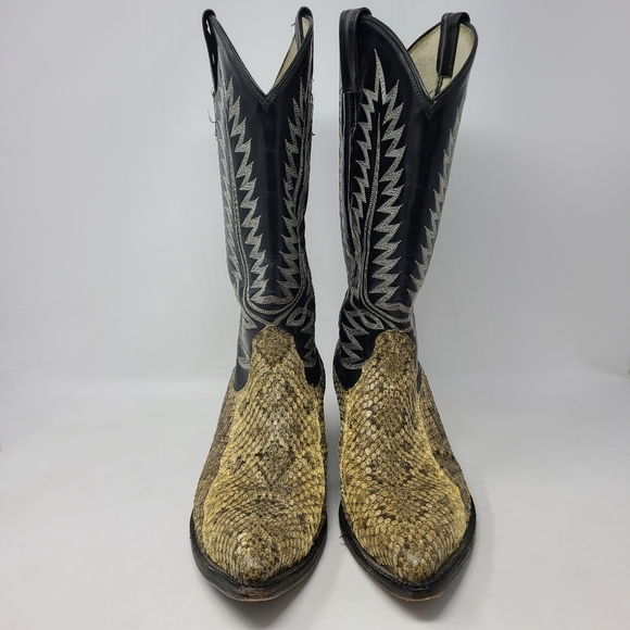 cowtown Shoes Cowtown Mens Diamond Back Rattlesnake Western Boot